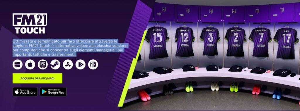 Cosa è Football Manager Touch
