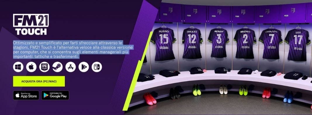 Cosa è Football Manager Touch