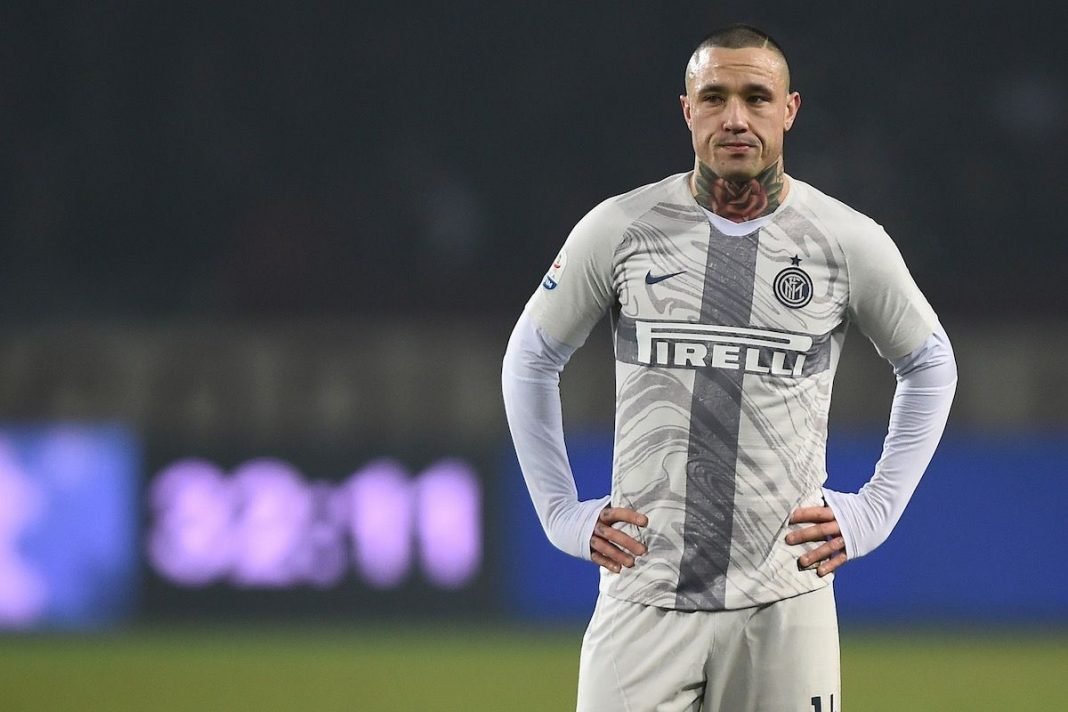 Nainggolan contro la Juventus citando Football Manager