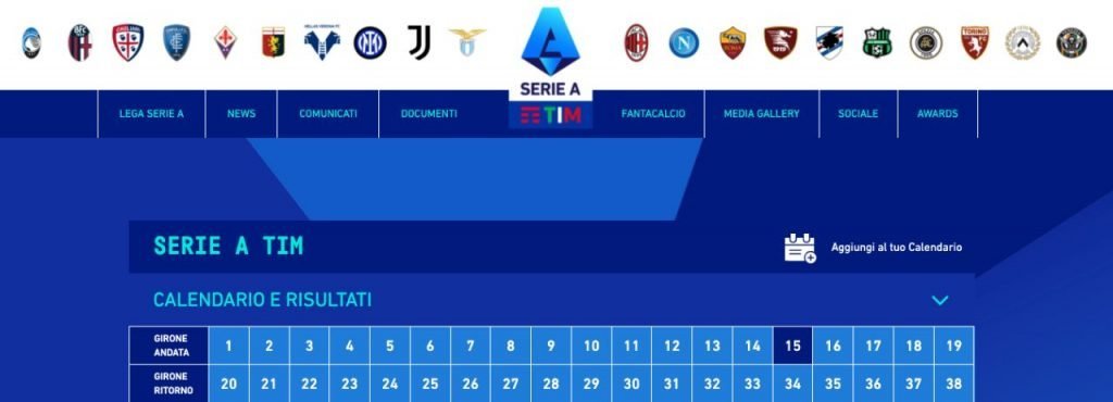 Budget trasferimenti club italiani per FM 22