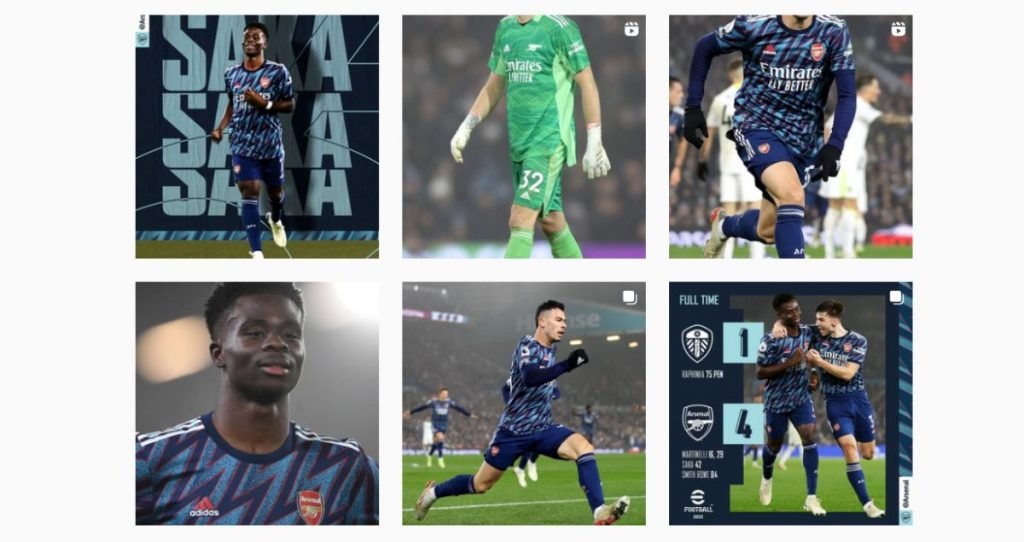 Giovani stelle dell'Arsenal in FM 22