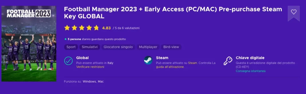Beta di Football Manager 2023