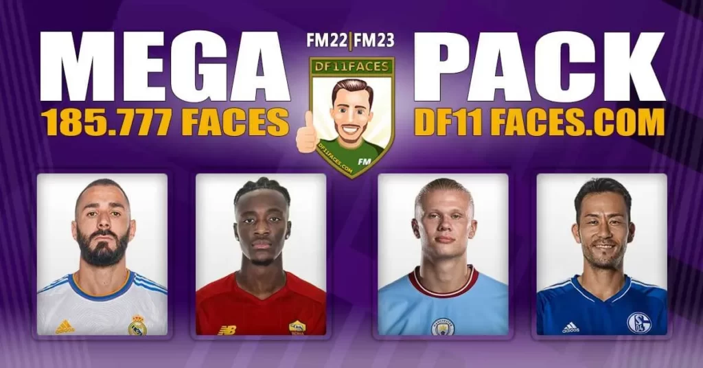 DF11 Faccine Megapack per Football Manager 23