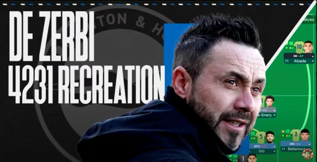 Tattica di Roberto De Zerbi al Brighton