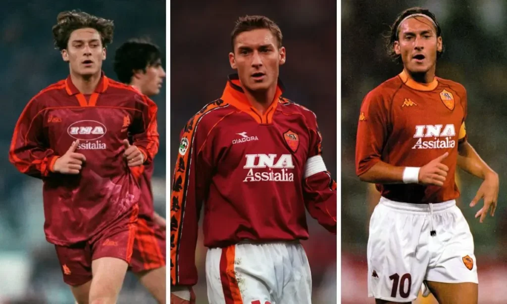 Francesco Totti è tornato in campo in FM 24