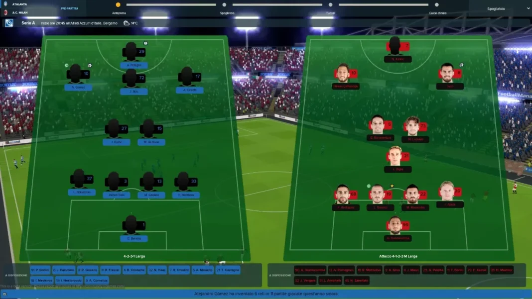 Recensione di Football Manager 2018