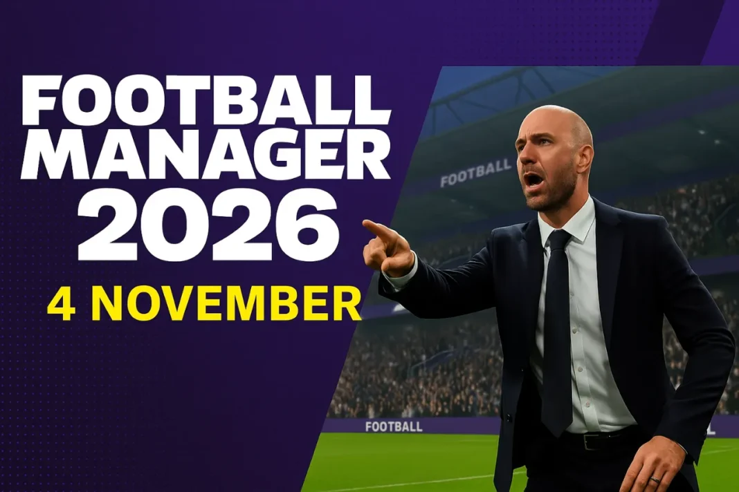 Football Manager 2026_ Uscita ufficiale Football Manager 2026: Uscita ufficiale