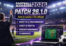 Football Manager 2026 Patch 26.1.0: hotfix ufficiale con centinaia di miglioramenti Football Manager 2026 Patch 26.1.0: hotfix ufficiale con centinaia di miglioramenti